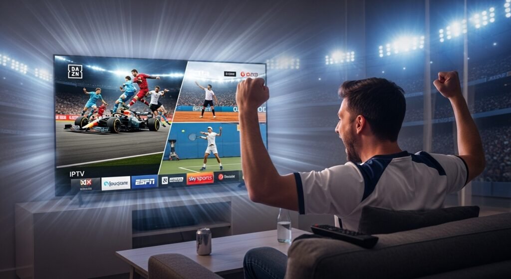 DAZN über IPTV
