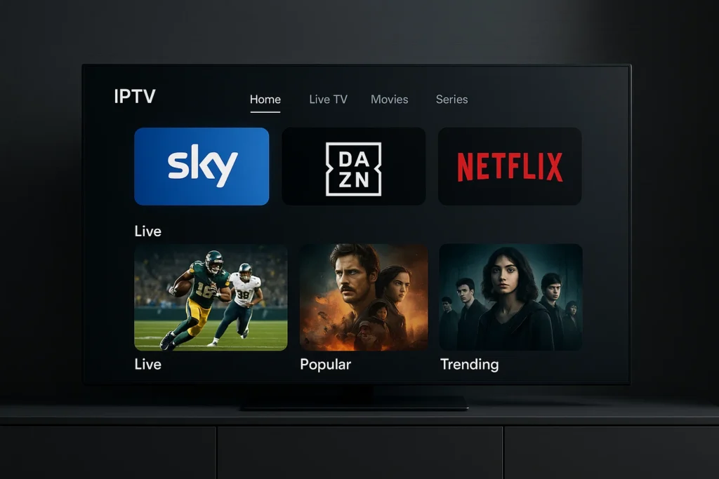 iptv sky dazn netflix