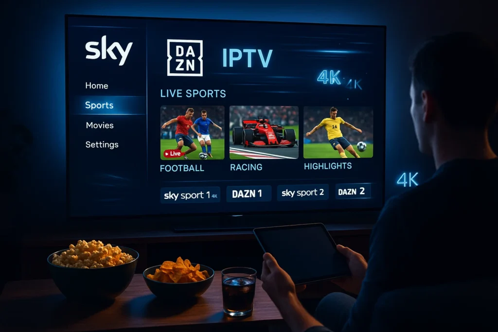 iptv sky und dazn