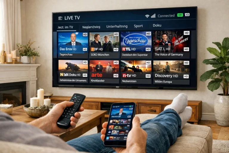 IPTV Deutschland kaufen – Zuverlässiges Fernsehen in HD
