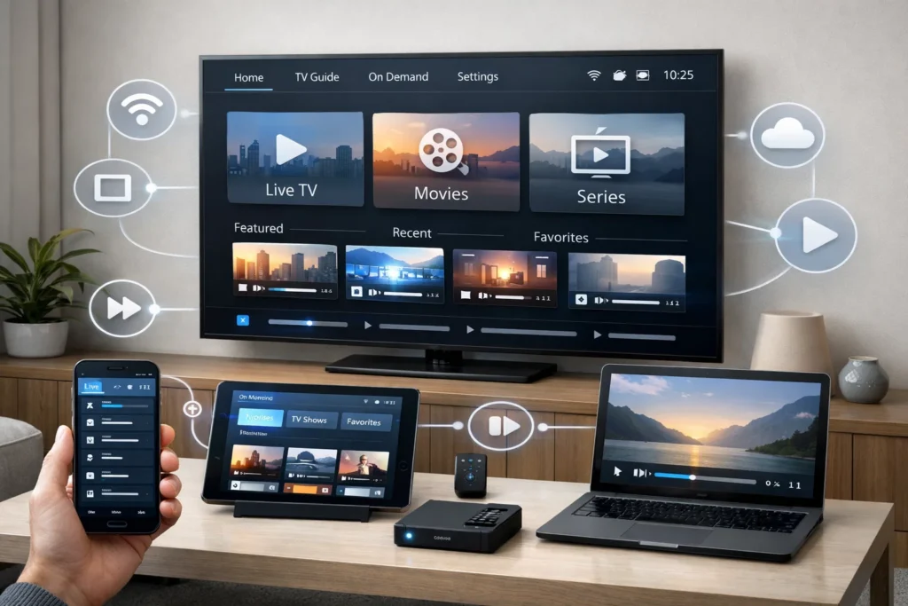 iptv mit netflix disney