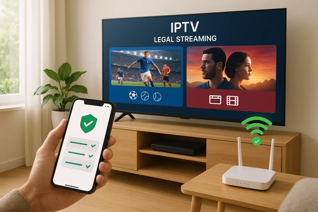 Legales IPTV mit DAZN & Sky